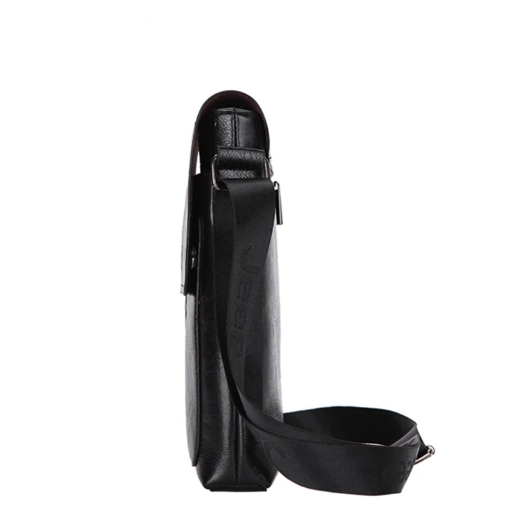 trending 2019 custom vintage brown pure leather messenger bag men