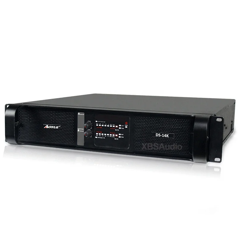 DS-14K  8000w 2u subwoofer power amplifier  High power amp dj amplifier price