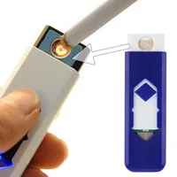 

Wholesale Electronic For Man Super Portable windproof USB Rechargeable Cigarette Lighter