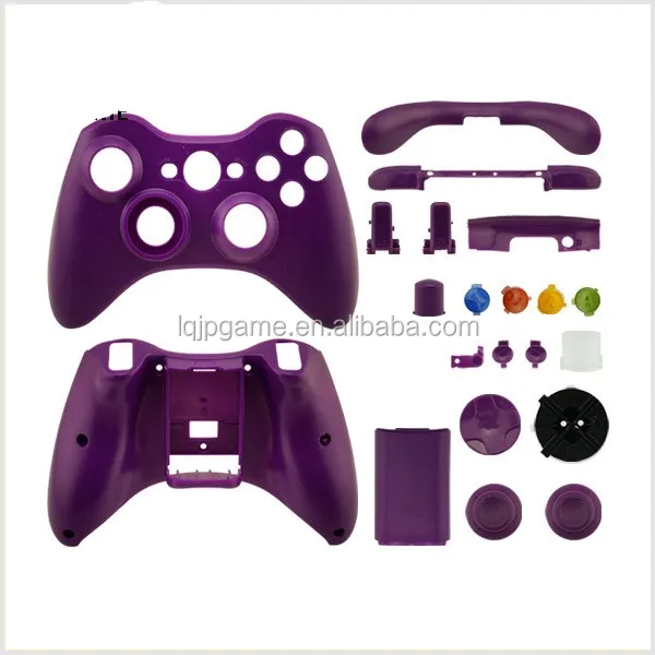 Replacement Shell Colorful Case & Buttons Kit for Xbox 360 Wireless Controller Shell
