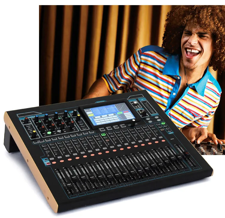 X24 professional 24 channel audio mixer digital