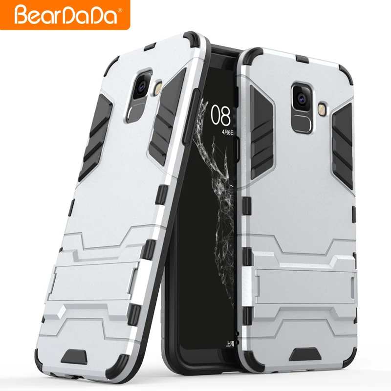 

Popular Item tpu pc kickstand mobile back cover for samsung galaxy a6 2018 phone case