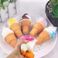 10cm Ice Cream toy Simulation Cake Slow Rising Cellphone Straps Bread Toys Phone Chain Strap Kitchen