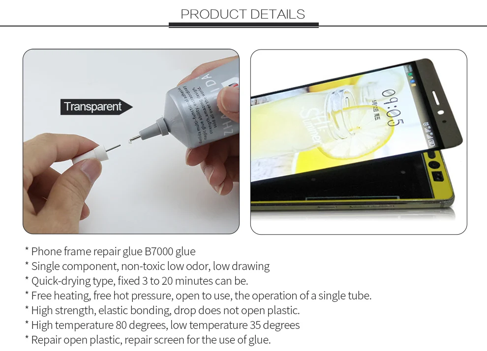 BEST Sale Factory B-7000 Industrial Adhesive Jewelry Craft Rhinestone And Nail Gel Diy Phone Frame Fix Screen Glass Glue Stick
