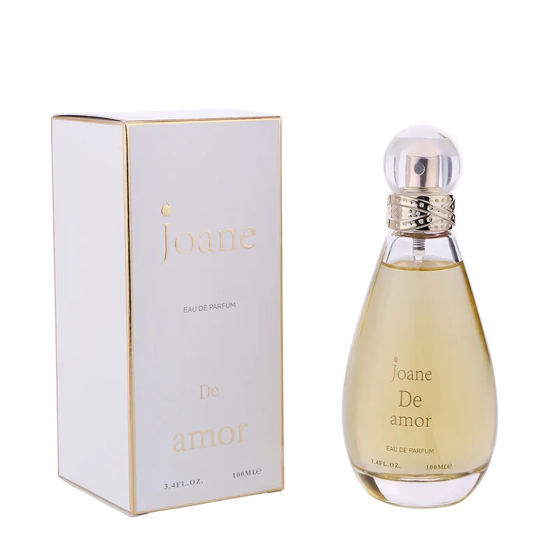 

JY15011 your own brand perfume Joane de amor 100ml women perfume, Clear yellow