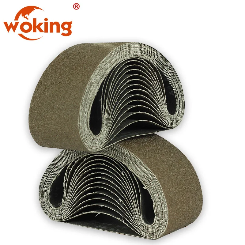 75x457mm 3/"x18/" Sanding Belts 40-1000 Grit For Wood Metal Grinding Sander Tool