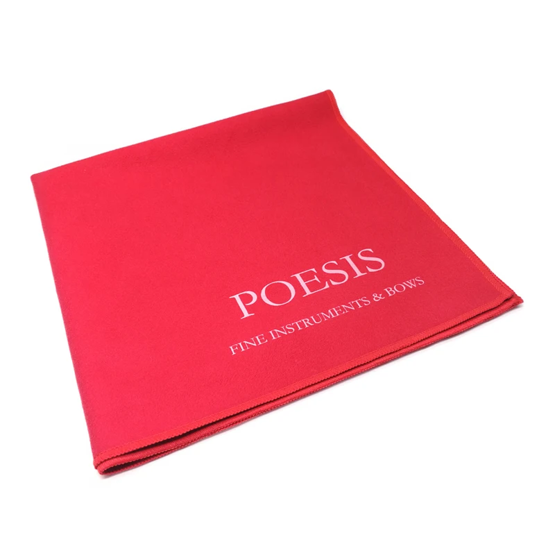 

Customized size microfiber musical instruments cleaning cloth