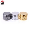 JL-519J-3 55mm Metal Color Wholesale Colorful Cheap Drum Weed Grinder Potable Gift ABS DIY Smoking Accessory Herb Grinders