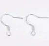 NANA high quality 925 sterling silver 18mm earring hook findings