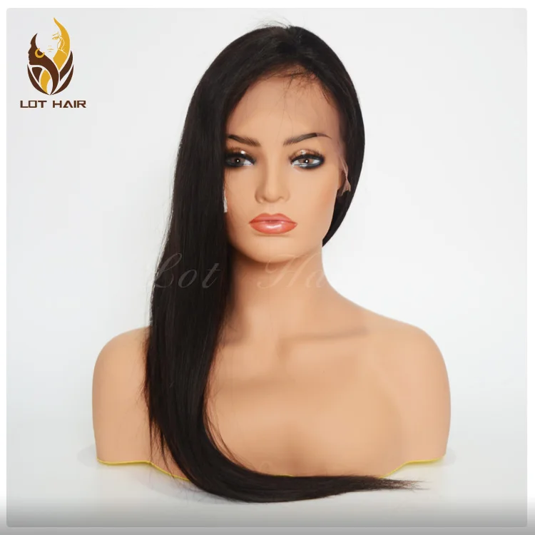 

Wholesale virgin unprocessed brazilian extra long human hair wig