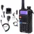 Dual band VHF UHF Long distance two way ham radio walkie talkie best long range woki toki