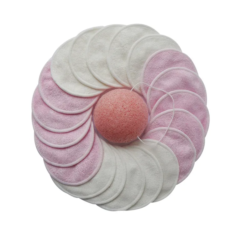 

Organic Cotton Rounds Reusable Eye Makeup Remover Pads