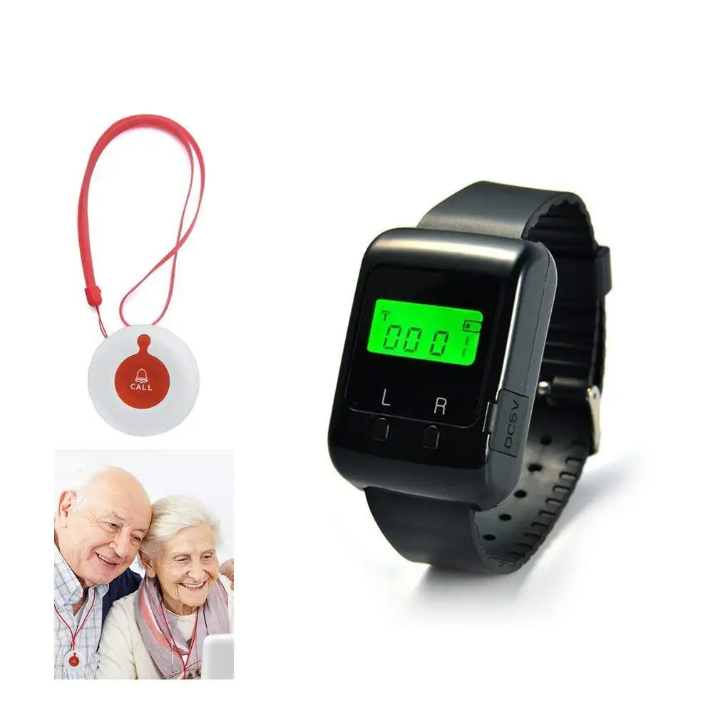 iZtouch 433MHz Wireless SOS Wrist Wristband Panic Button Alarm Sensor Emergency