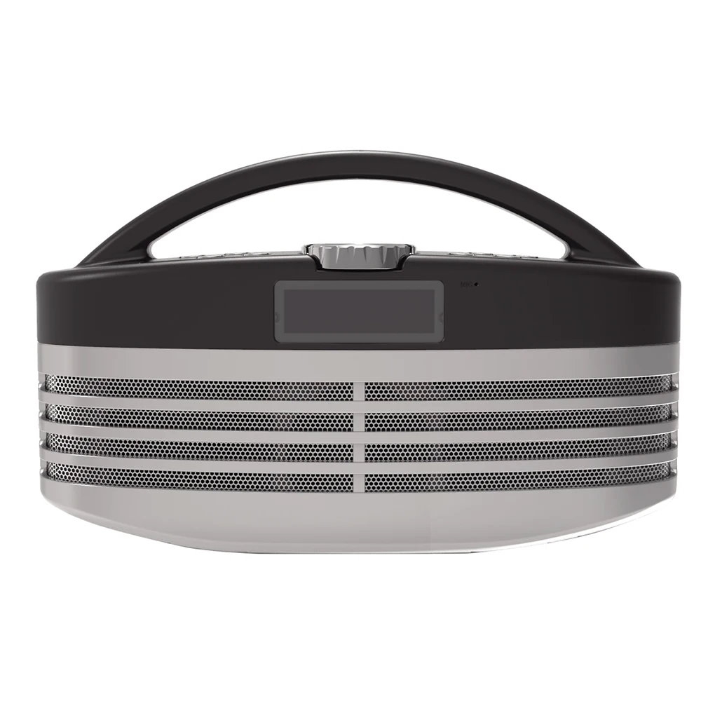 Wireless Bluetooth Speaker,Transparent Light Show Mini Speakers with Led and FM Radio,Vivid Sound Portable Bluetooth Speaker
