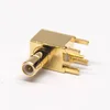 Angled SMB Female Pin Connector for PCB Panel Mount Radio Boards