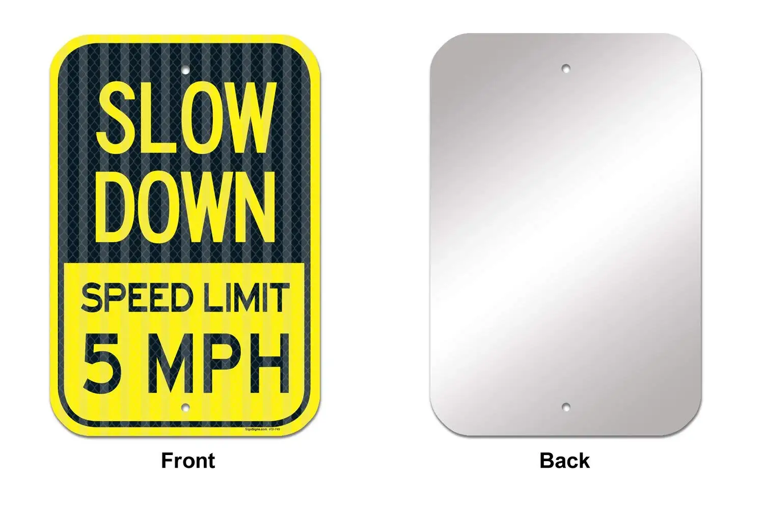 Factory Customized reflective No Parking aluminum metal sign informative traffic warning sign for road safety