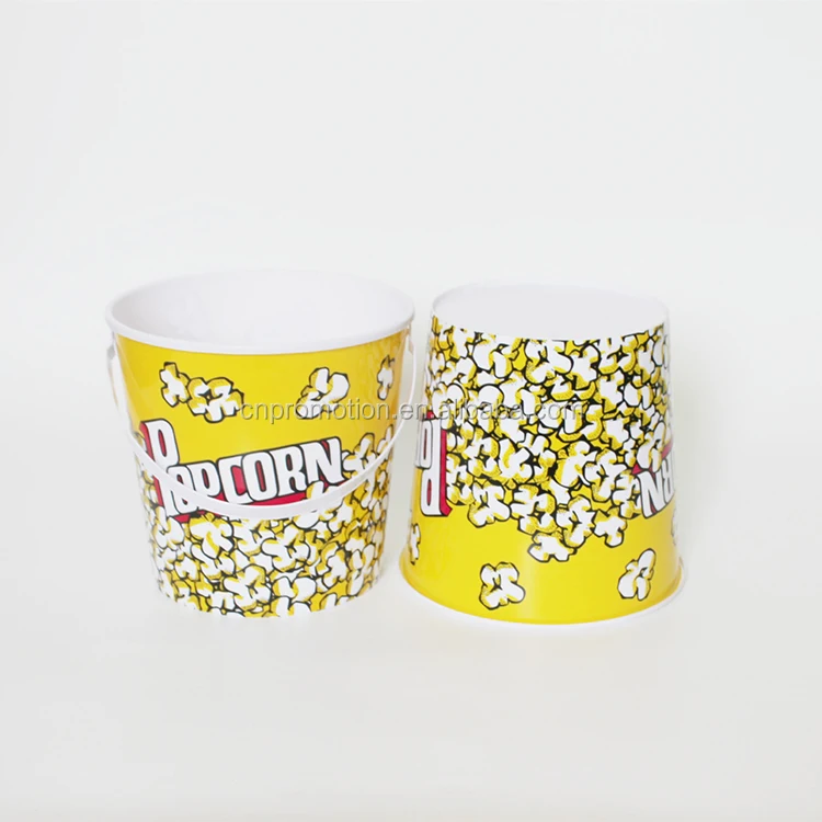 Multiple Sizes Take Out Disposable Plastic Popcorn Bucket Popcorn Cup