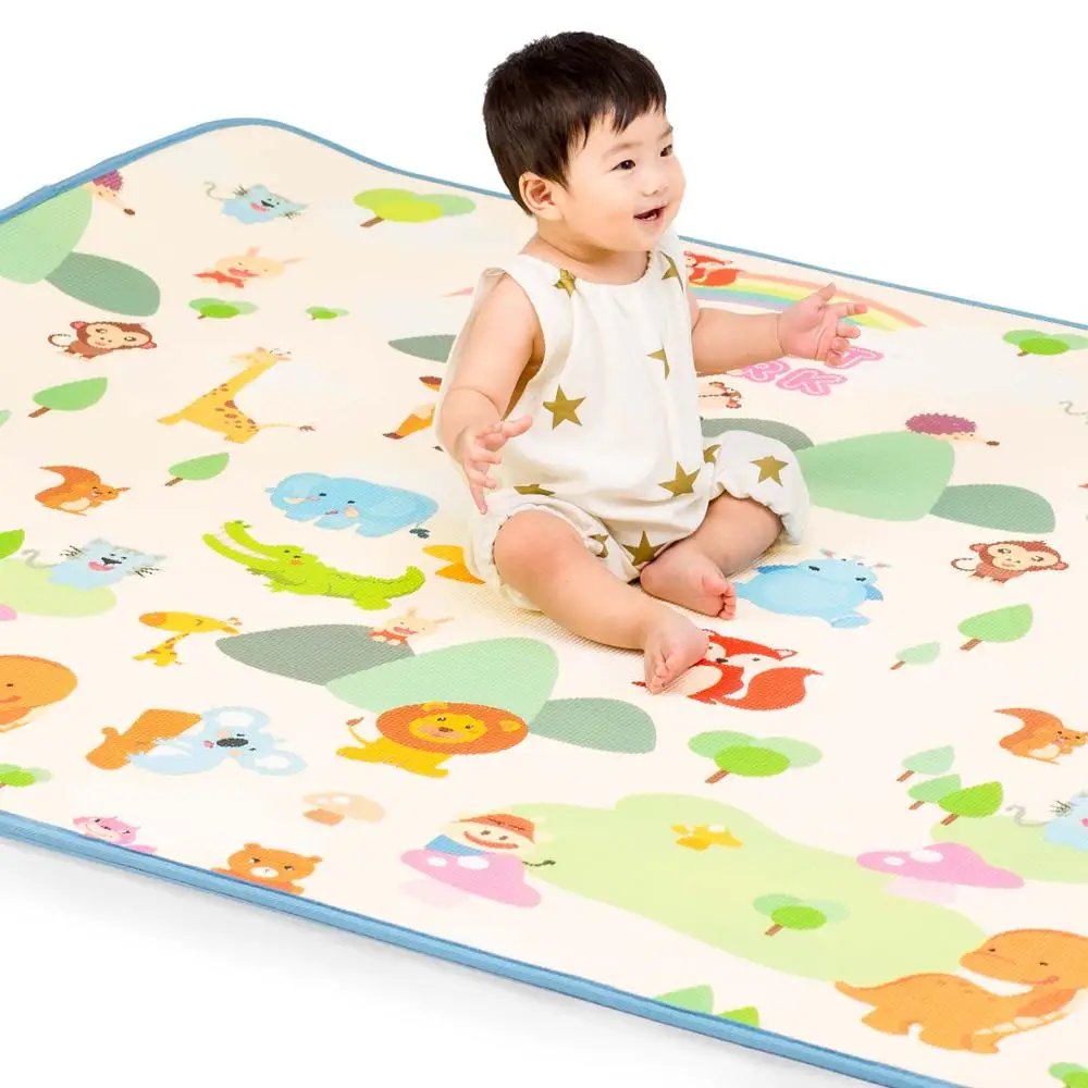 Multi-purpose Moisture-proof Roll Up Xpe Baby Care Crawl Play Mat With ...