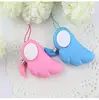 N188 mini self-defense device mobile alert, angel wing personal woman's body alarm, valuables protector customized