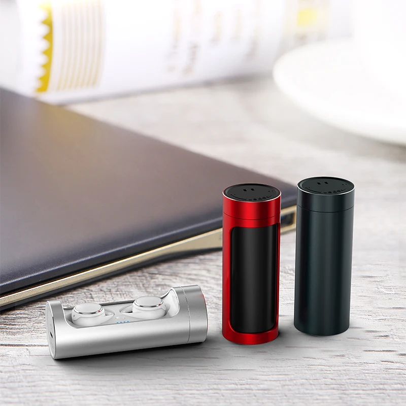 

High Quality bluetooths headset with charging case wireless double hifi bluetooth earphone, Multicolors options