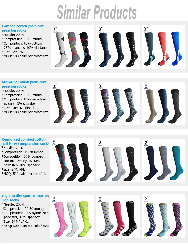 Anti Slip Football Sport Compression Five Toe Knee High Socks Nylon