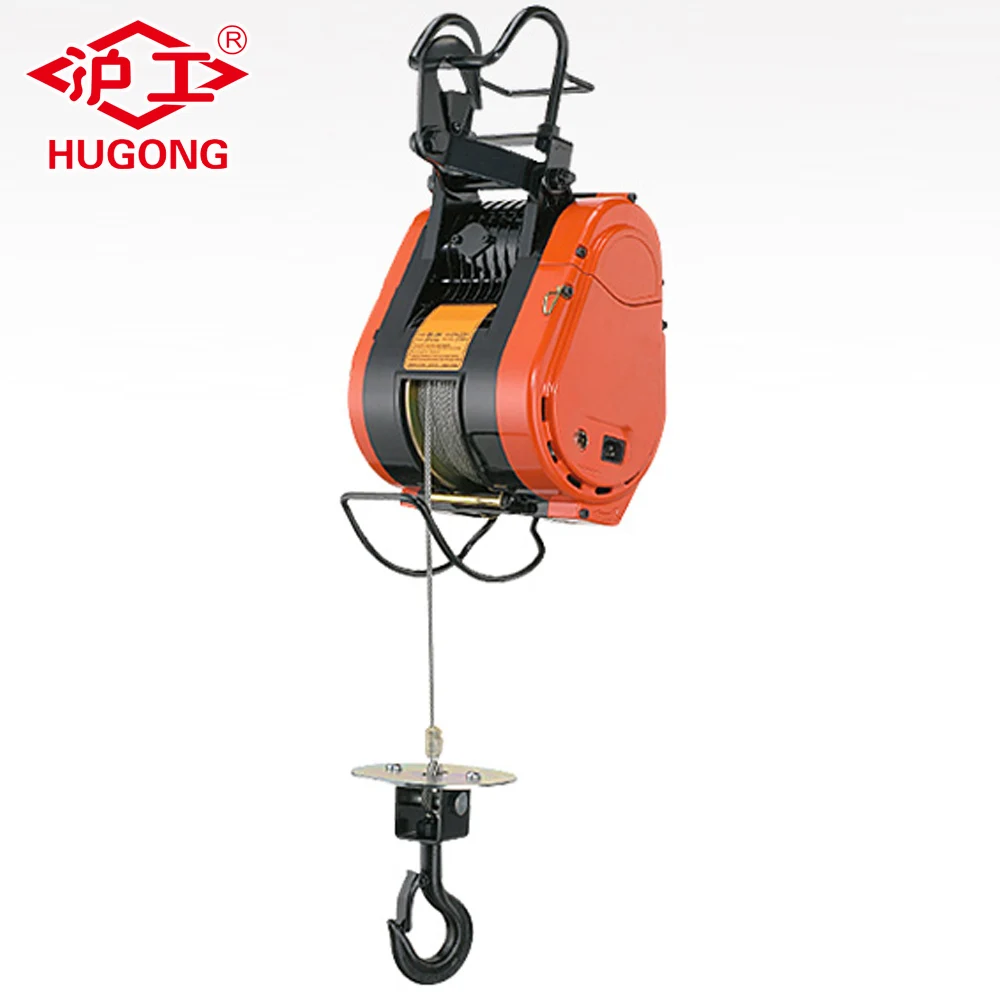 Mini Electric Motor Wire Rope Lift Hoist Overhead Crane Winch Buy
