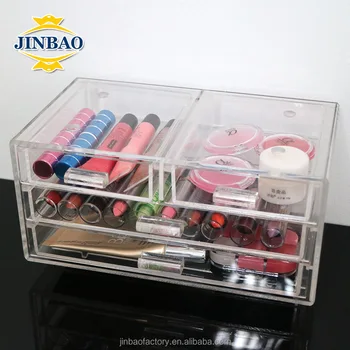 Jinbao Large Clear Acrylic Makeup Organizer With Drawer Buy