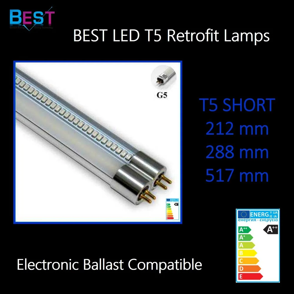 
BSET plug and play retrofit T5 LED tube; Suitable for Replacing fluorescent tube in anti explosive or explosion proof luminaire 