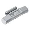 tire balancing weight for aluminum wheel with powder coating