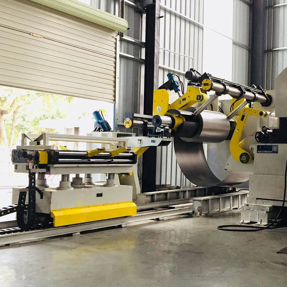 
5T/8T/10T/15T Heavy Duty Hydraulic Decoiler For Steel Coil Press Line 