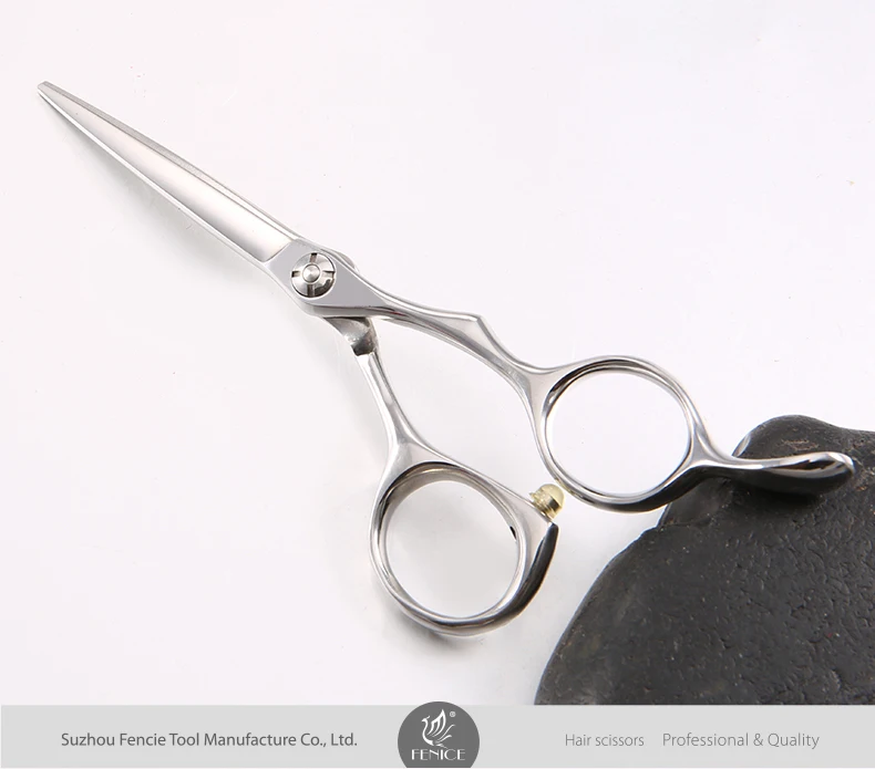 Fenice Japanese professional slim blade Salon beauty hair scissors for Cutting