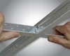 alloy lock end exposed ceiling suspended grid drop in ceiling system false ceiling building materials
