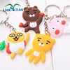 Hot Selling Custom Animal Soft PVC Key Ring