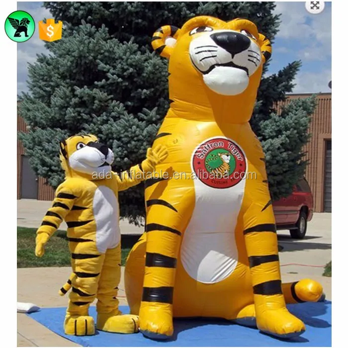 3m High Giant Inflatable Lion Cartoon Customized Advertising Lion