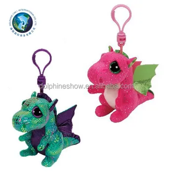 dinosaur plush keychain