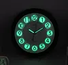 14'' super Luminous wall clock can have light in the night automatic and lasting at least 8 hours