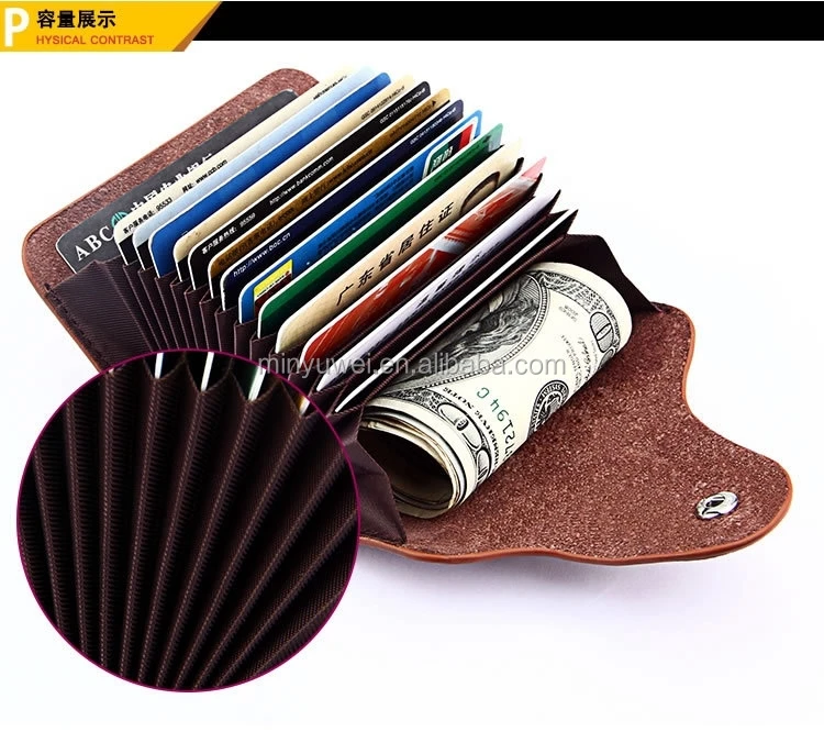 women's slim credit card wallet