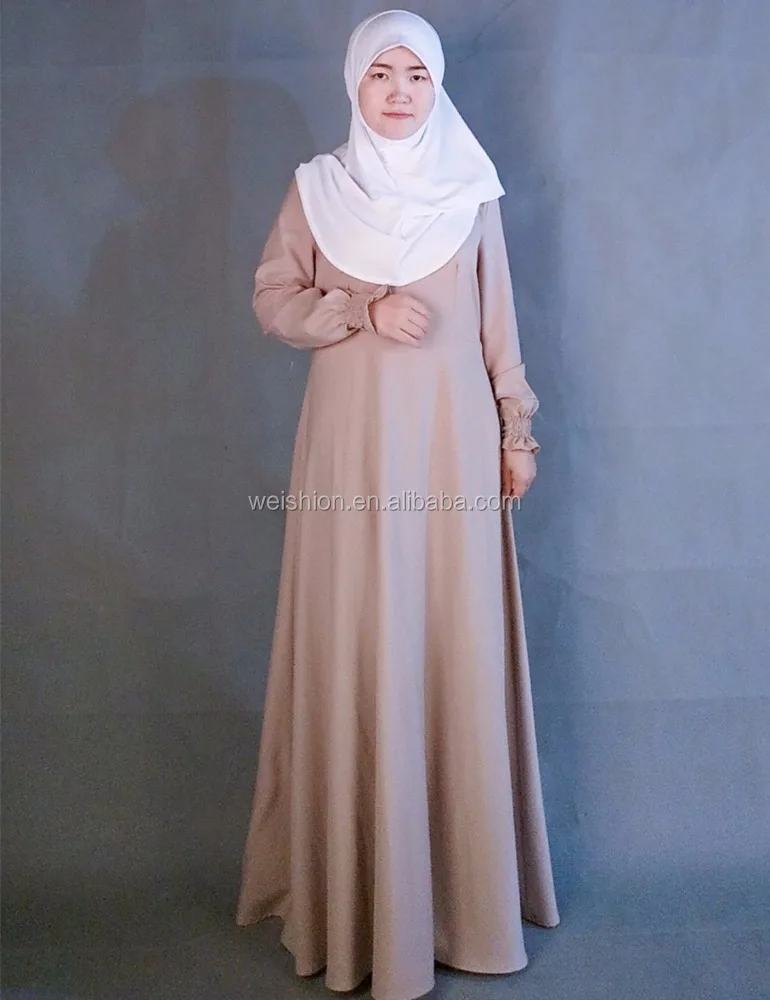 

2017 Plain Discount Muslim Women Simple Abaya, N/a