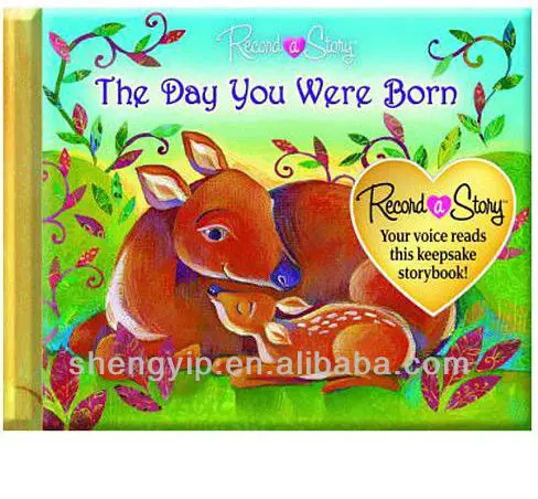 
voice recording book record your voice custom made children book factory price 
