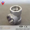ASME B16.11 Forged Reducing Tee ASTM A105 Galvanized