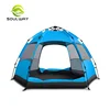 Outdoor Travelling 4 Season Double Layer Waterproof 5-6 person Quick Automatic Open Family Camping Tent