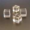 2018 souvenirs crystal block 3D blank laser crystal engraving, glass blank cube 3D crystal laser engraving gifts