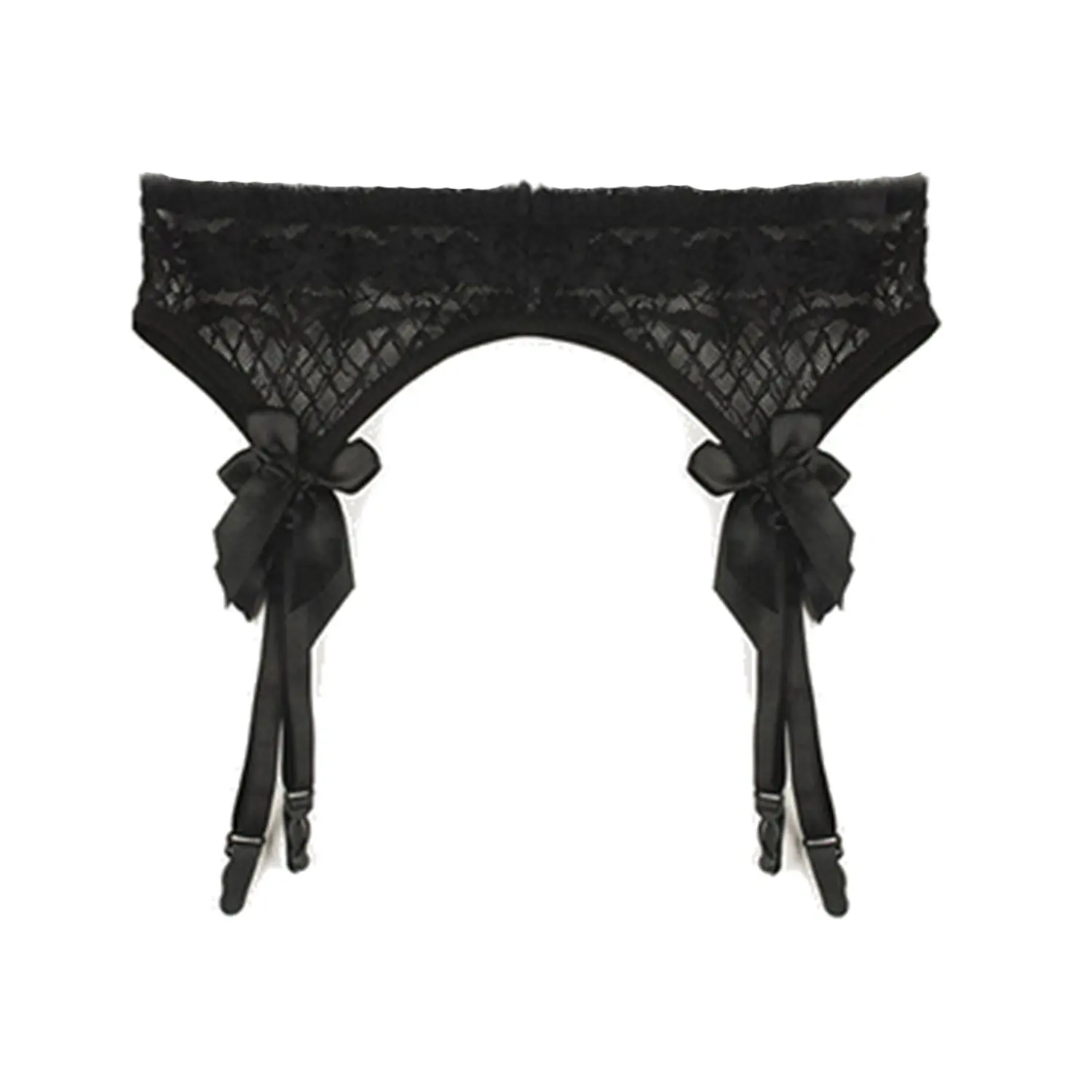 Buy ICSTH Women Garter Belts Mesh Lace Suspender Belt Pantyhose For ...