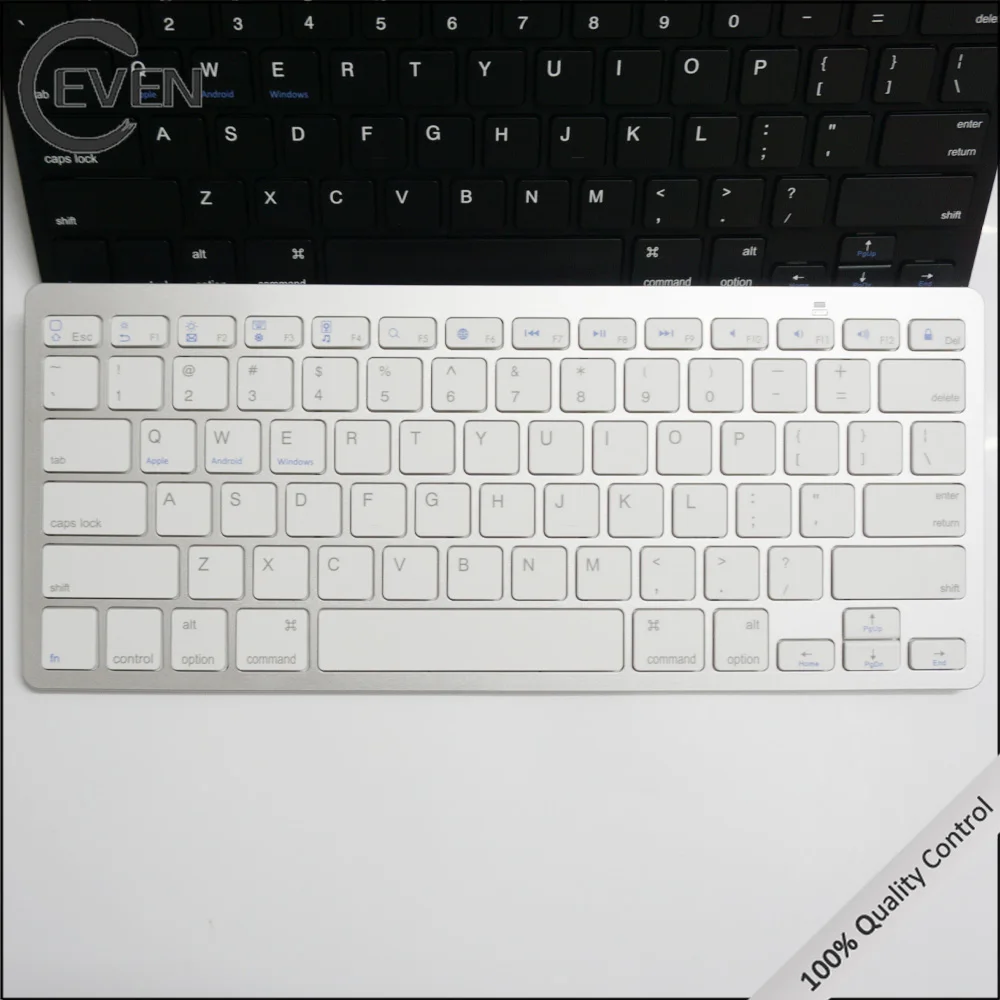 
Aluminum Ultra Slim Wireless 3.0 Bluetooth Keyboard for PC Mobile 
