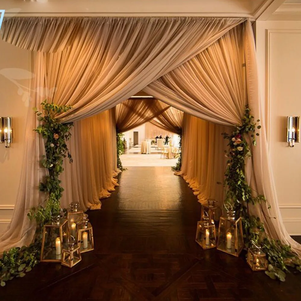 Wedding Decoration Of Stand Backdrop Pipe And Drape Buy Pipe And