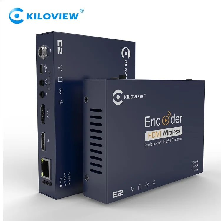 

Kiloview ip stream mpeg4/h.264 encoder Model E2