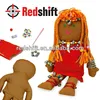DIY kit toy Create your own Culture Doll African doll