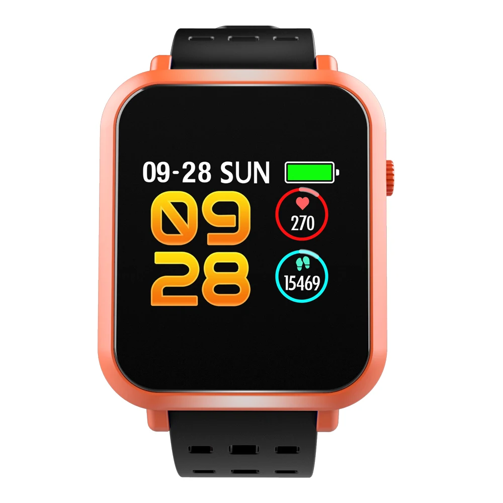 

Q8mini smart watch 2019 IP67 waterproof and dustproof multi-color matching heart rate smart watch