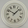 Round pearl white unique china silent big large modern wall clock