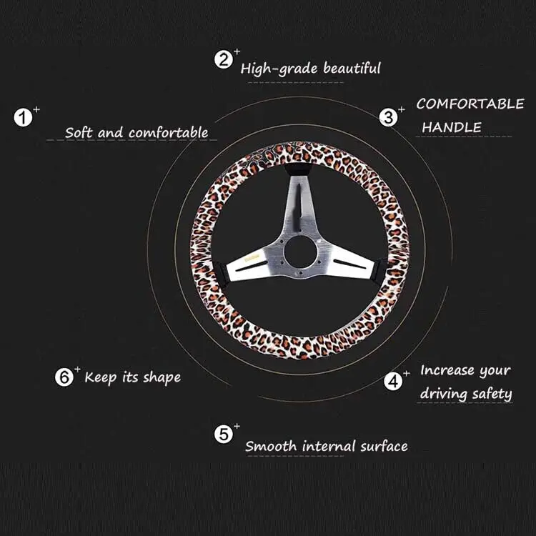 Hot selling military new design steering wheel cover in stock